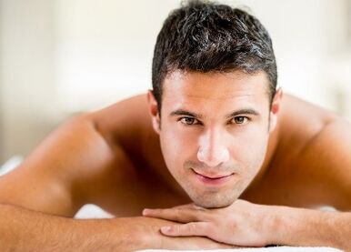 A man enlarged his penis with massage