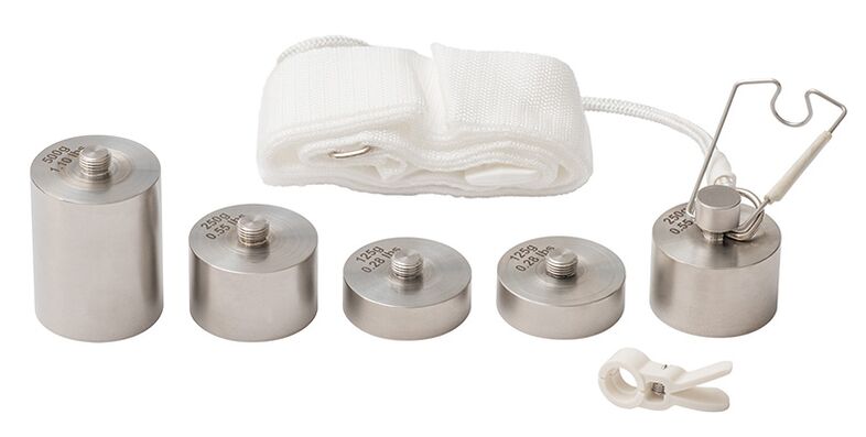 Weights for penis enlargement by mechanical stretching